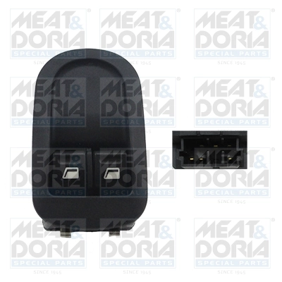 Switch, window regulator